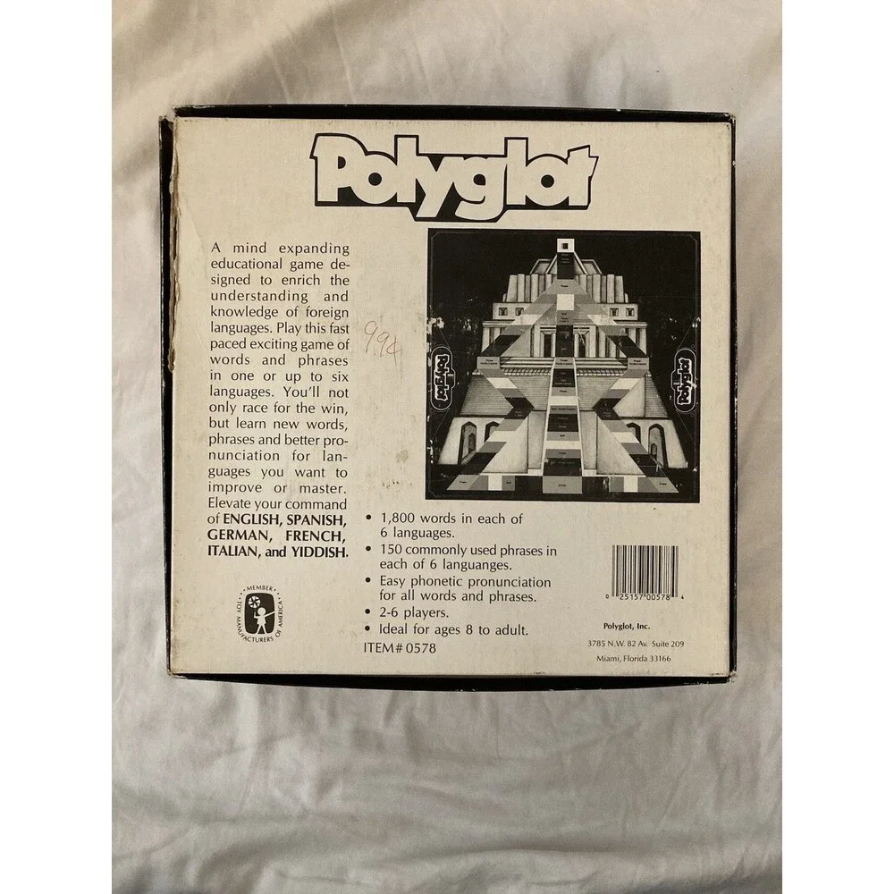 Polyglot Board Game | 8 Years to Adult Age Range | 2-6 Players